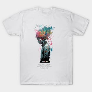 Manga Core x Deep Quotes, I Wish I Could Tell You T-Shirt